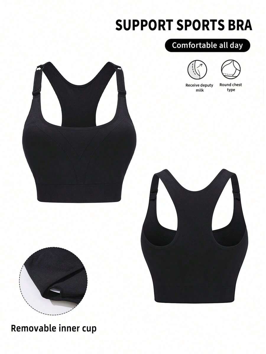 Seamless Ribbed Workout Tank Top - เสื้อกล้ามออกกำลังกายสีดำแบบสปอร์ต 1 ชิ้น ทรงครอป ไร้สายรัดหลัง ผ้าริบเนื้อนุ่ม
