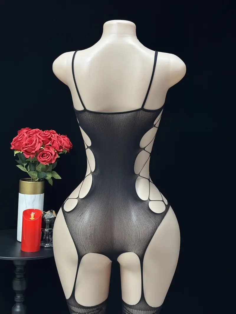 จั๊มสูทถุงน่องเซ็กซี่แบบมีสายร - Lingerie บทวิจารณ์และราคา