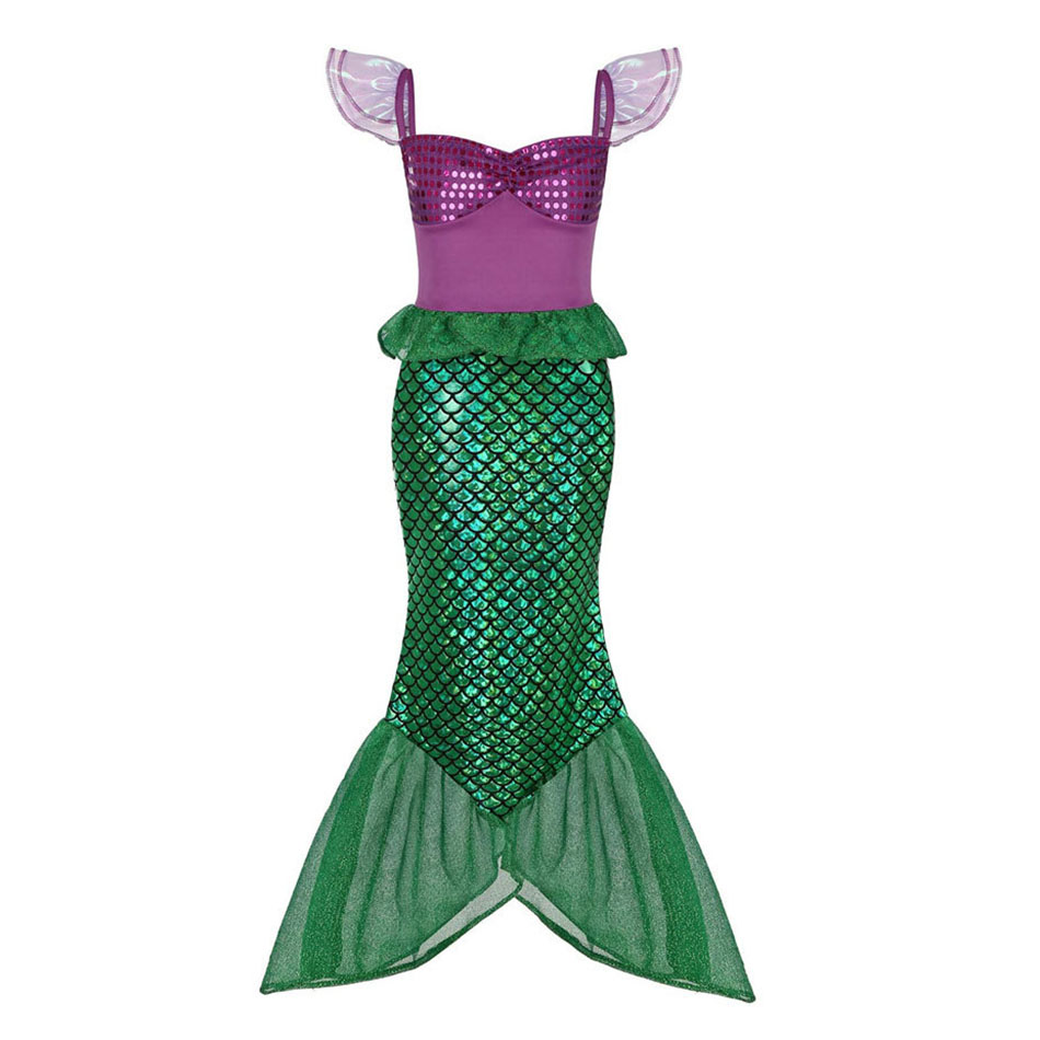 เด็กชุดเจ้าหญิงเด็กMermaidฮาโล - Dresses บทวิจารณ์และราคา