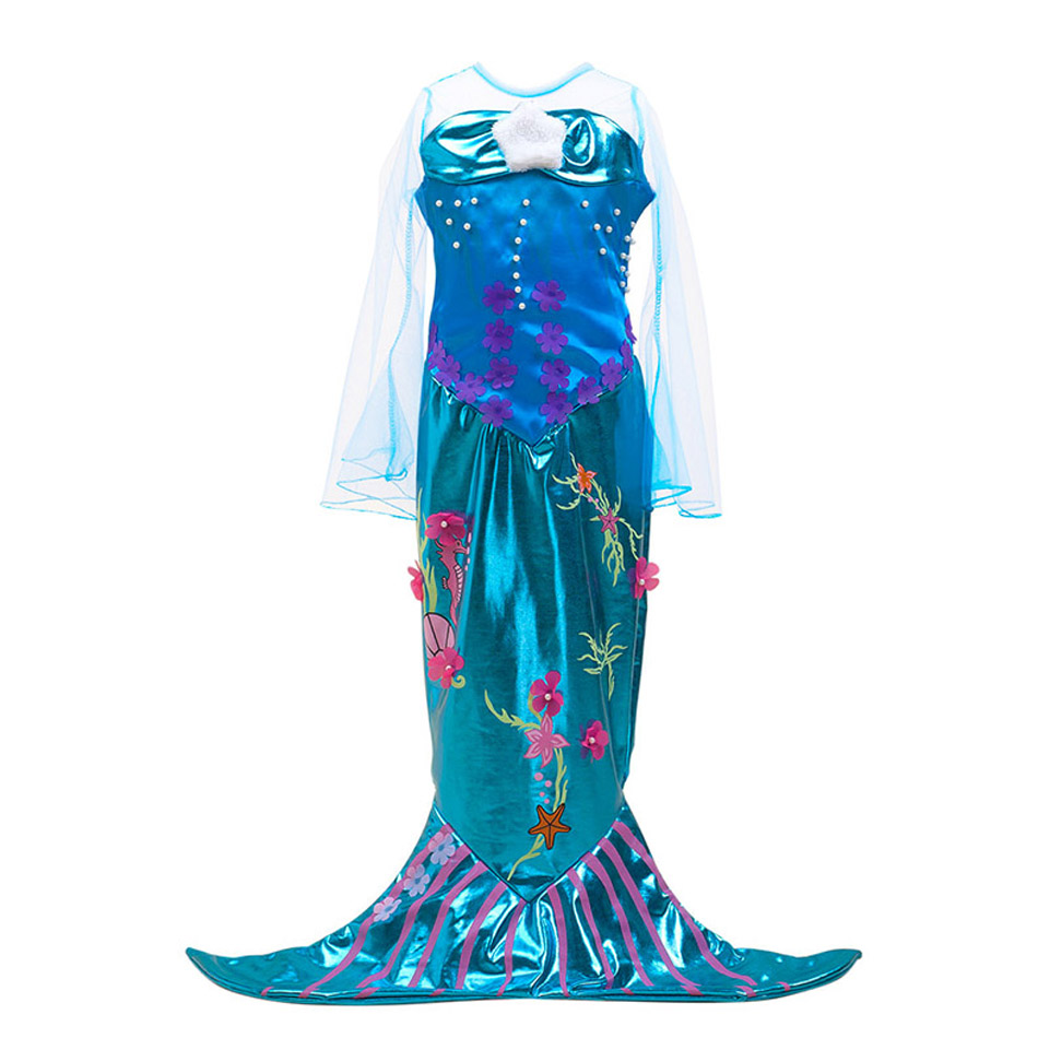เด็กชุดเจ้าหญิงเด็กMermaidฮาโล - Dresses บทวิจารณ์และราคา