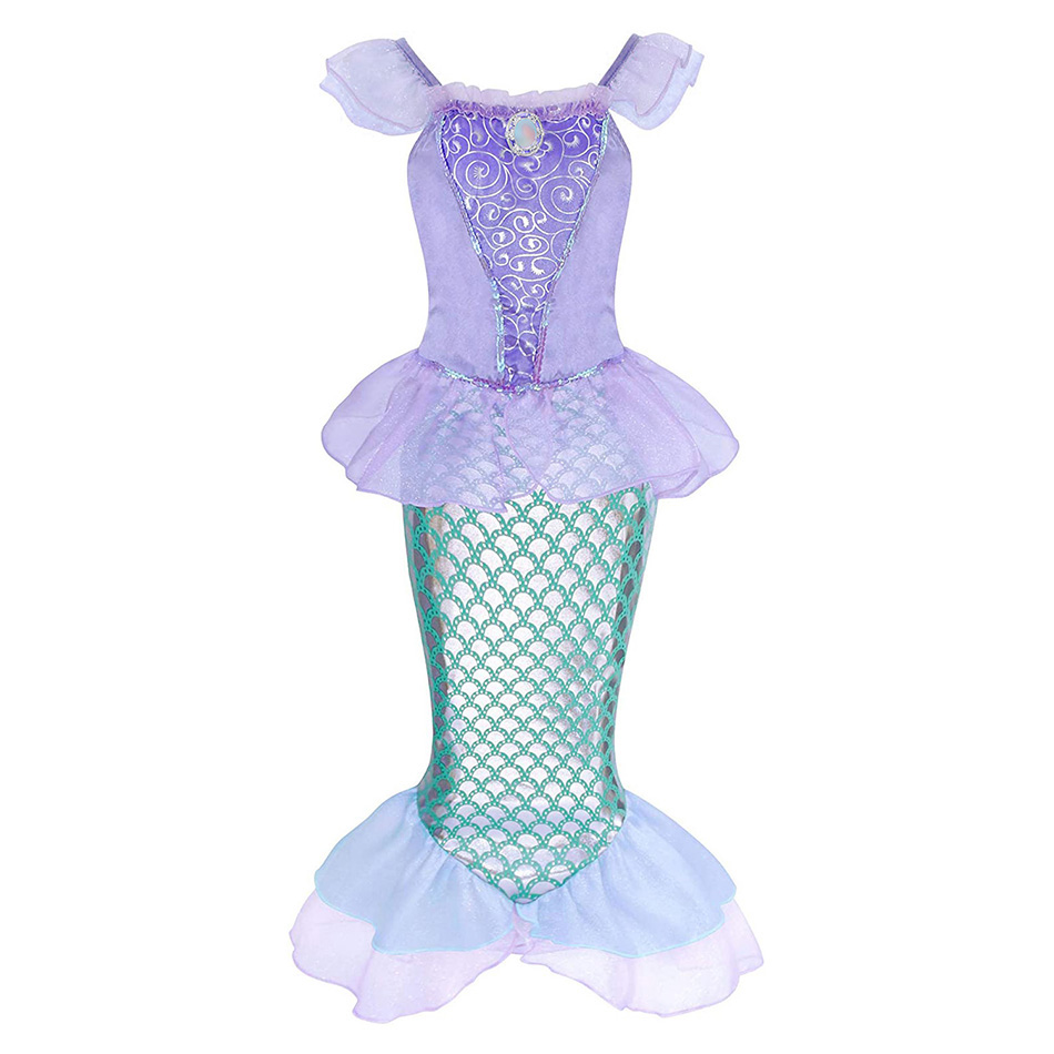 เด็กชุดเจ้าหญิงเด็กMermaidฮาโล - Dresses บทวิจารณ์และราคา