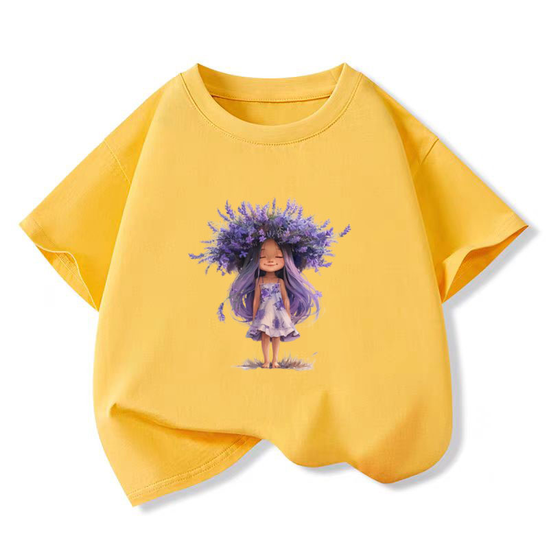 ใหม่Y2Kเสื้อลาเวนเดอร์สาวกราฟิ - Y2K Graphic Baby Tee Crop บทวิจารณ์และราคา