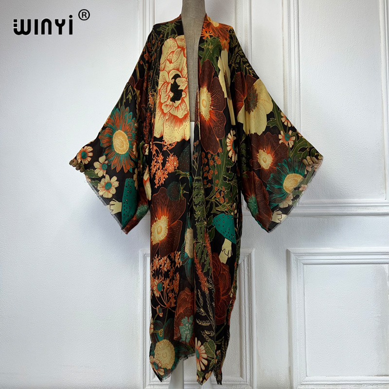 WINYI Africa แฟชั่นฤดูร้อน ชุด - Boho Summer Beach Maxi Dress บทวิจารณ์และราคา