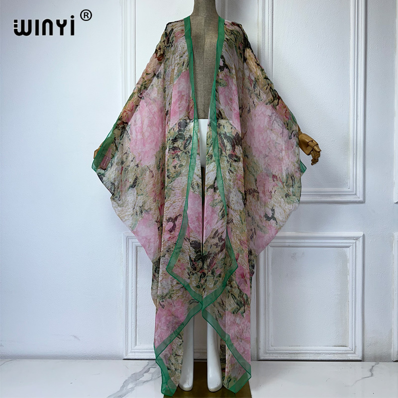 WINYI Maxiกิโมโนฤดูร้อนมุมมองเ - Boho Summer Beach Maxi Dress บทวิจารณ์และราคา
