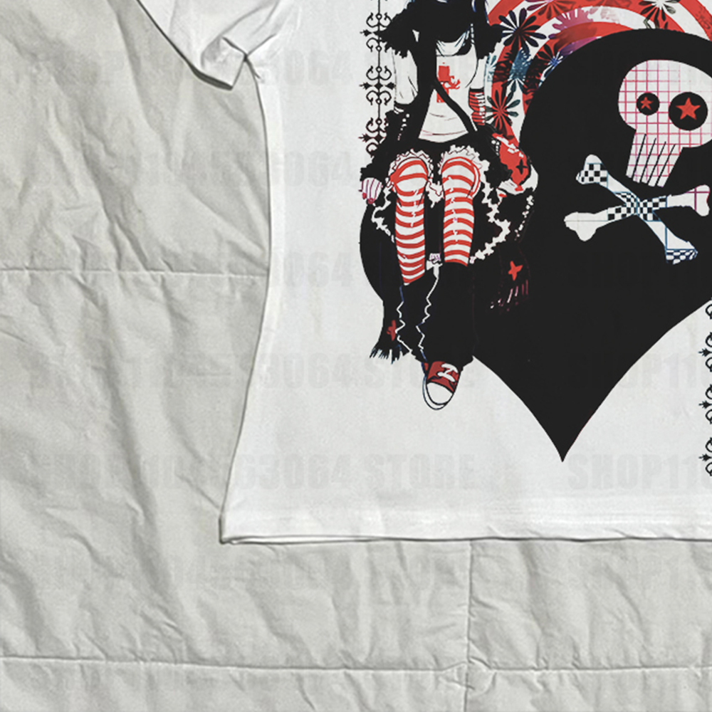 เสื้อยืดครอปพิมพ์ลายตัวอักษรสไ - Y2K Graphic Baby Tee Crop บทวิจารณ์และราคา