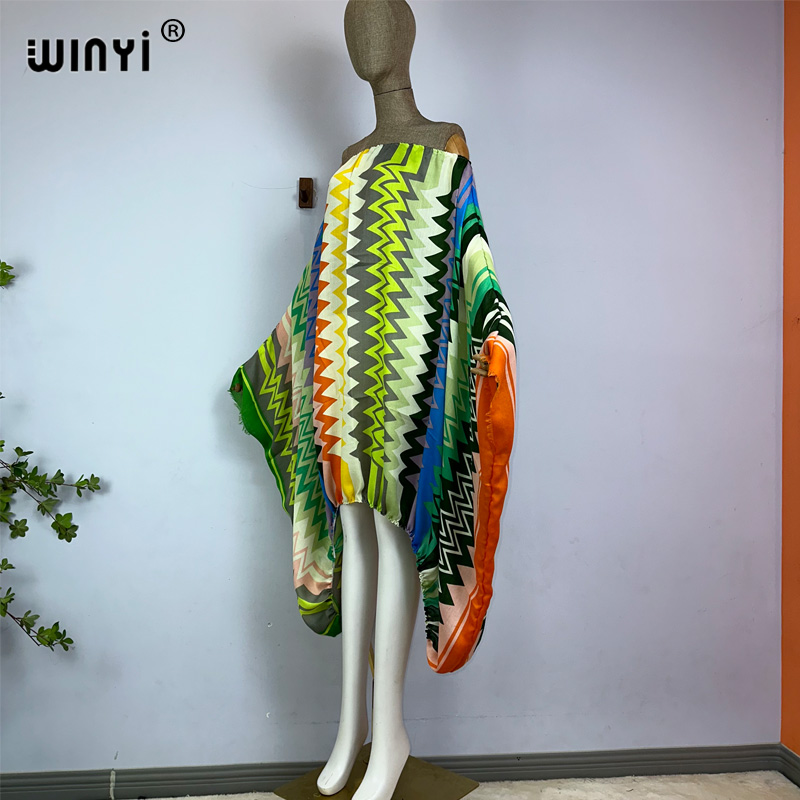 WINYI ชุดเดรสยาวเซ็กซี่สำหรับผ - Boho Summer Beach Maxi Dress บทวิจารณ์และราคา