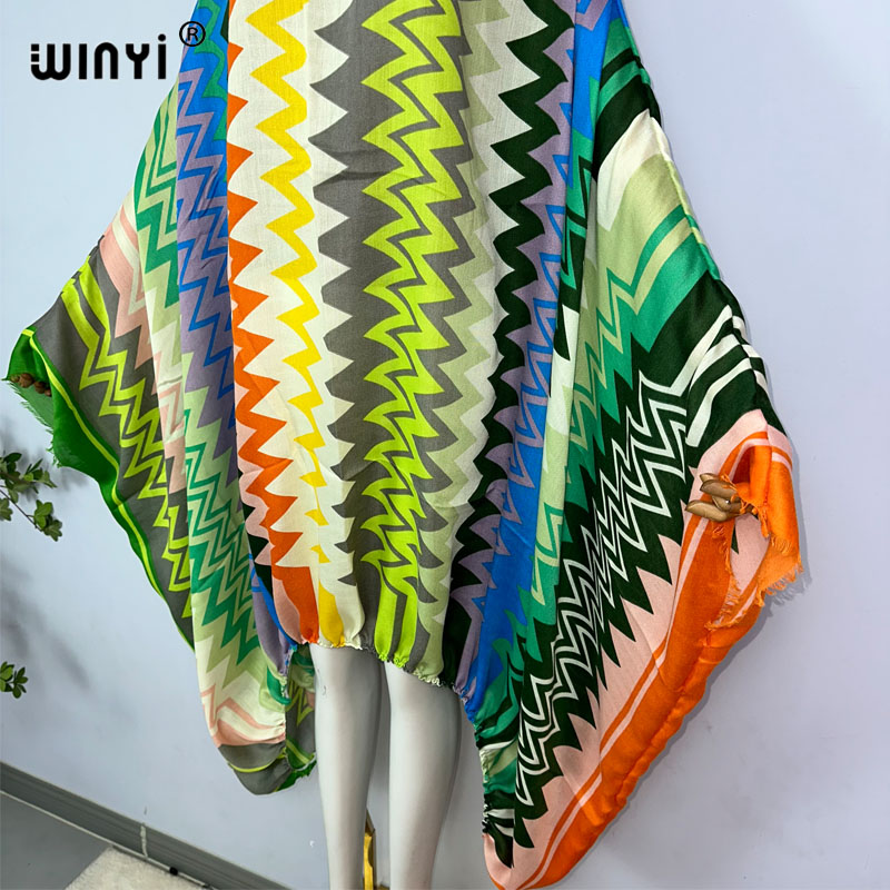 WINYI ชุดเดรสยาวเซ็กซี่สำหรับผ - Boho Summer Beach Maxi Dress บทวิจารณ์และราคา