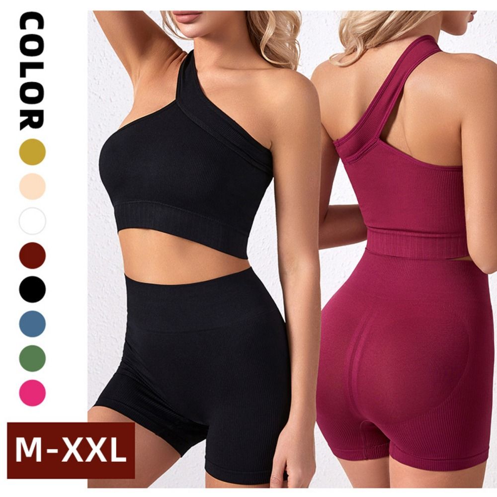 ชุดออกกำลังกายผู้หญิงไร้รอยต่อ - Seamless Ribbed Workout Tank Top บทวิจารณ์และราคา