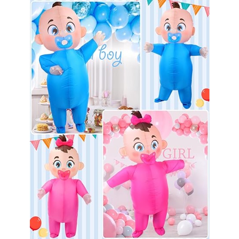 ชุดคอสตูมเป่าลมสำหรับผู้ใหญ่ลา - Dresses บทวิจารณ์และราคา