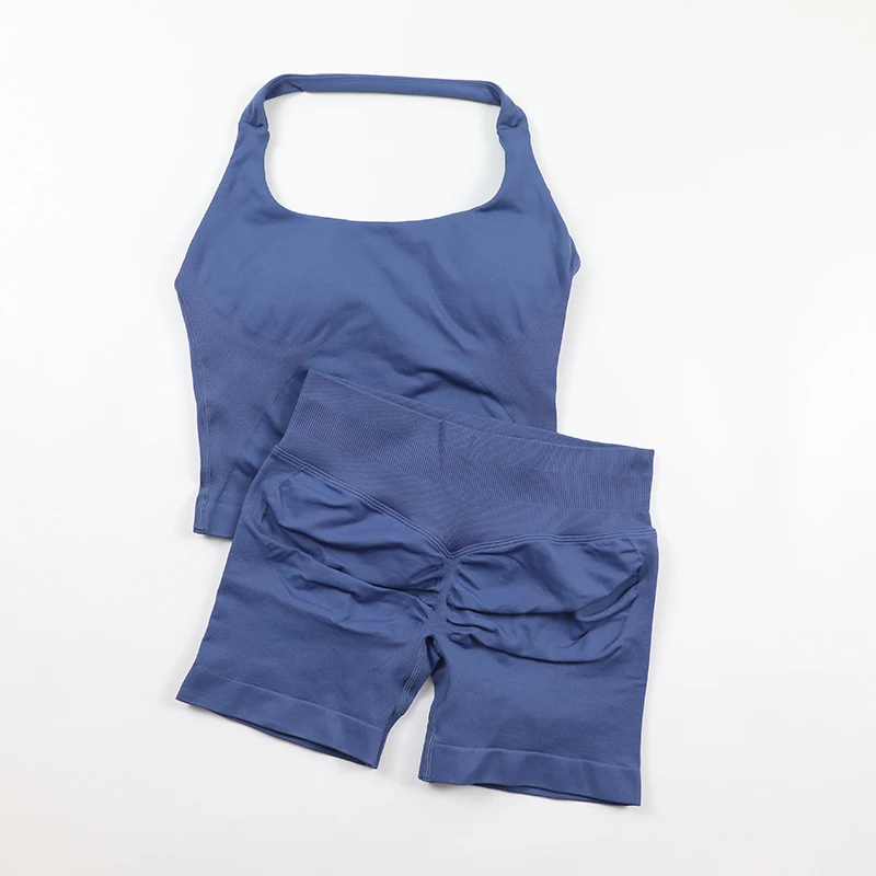 ชุดโยคะไร้รอยต่อสำหรับผู้หญิง  - Seamless Ribbed Workout Tank Top บทวิจารณ์และราคา