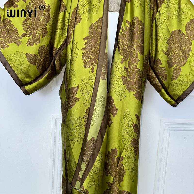 WINYI แอฟริกา boho พิมพ์ชุดกิโ - Boho Summer Beach Maxi Dress บทวิจารณ์และราคา