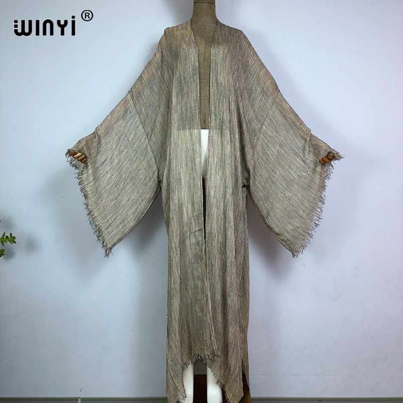 WINYI เสื้อคลุมคาร์ดิแกนผู้หญิ - Boho Summer Beach Maxi Dress บทวิจารณ์และราคา